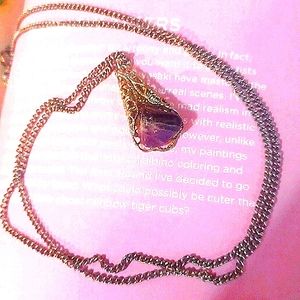 Vintage amethyst pendant